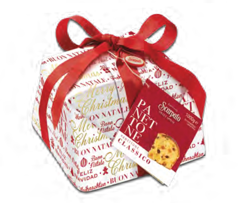 SCARPATO, Panettone Classico (Classic 750g, Paper Wrapper)