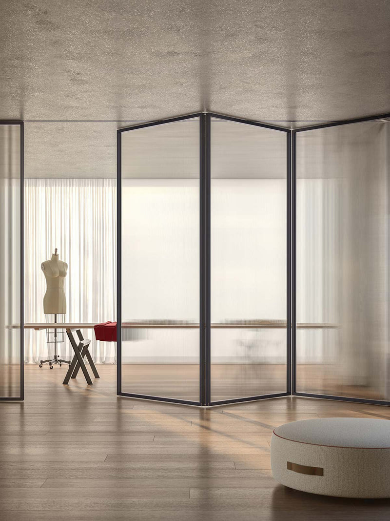 Contemporary Aluminium Glass Door