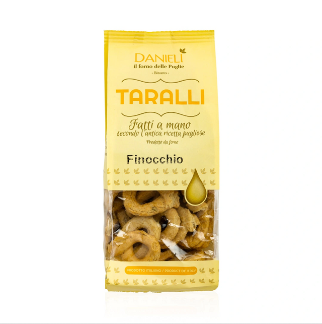 DANIELI, Taralli Finocchio (Fennel Seeds Taralli)