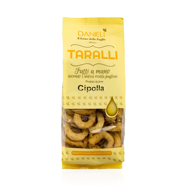 DANIELI, Taralli alla Cipolla (Onion Taralli)