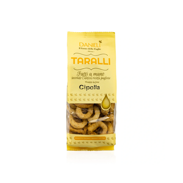 DANIELI, Taralli alla Cipolla (Onion Taralli)