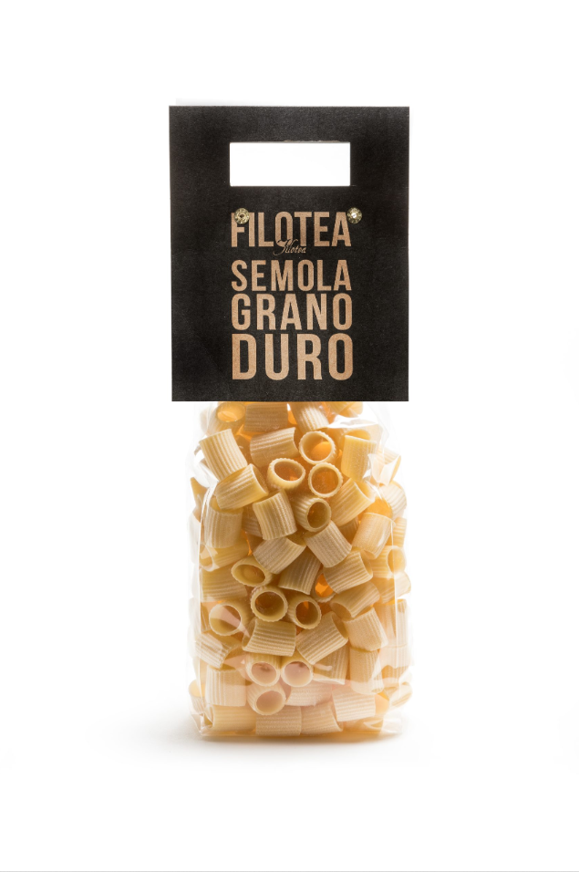 FILOTEA, Mezze Maniche (Durum Wheat Semolina Pasta)