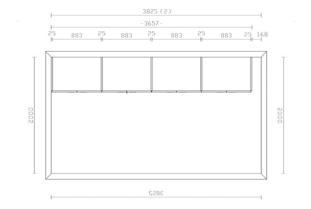 SANTALUCIA, Fluted Lacquer Wardrobe