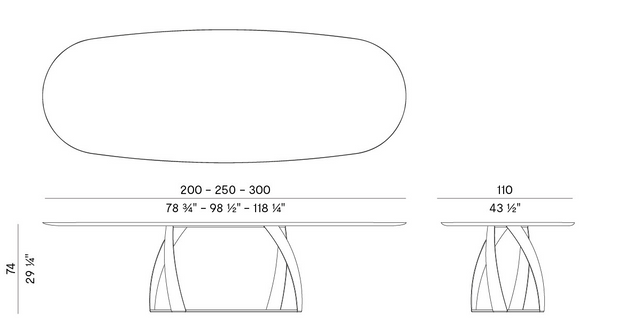 POTOCCO, Bon Bon Table 770/TOG