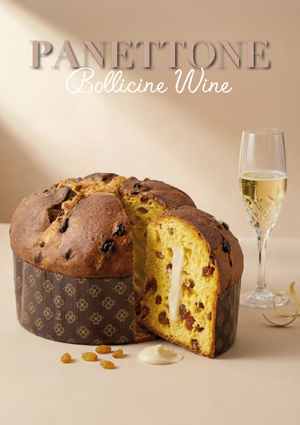 SCARPATO, Panettone Bollicine Wine (750g, Tin Box)