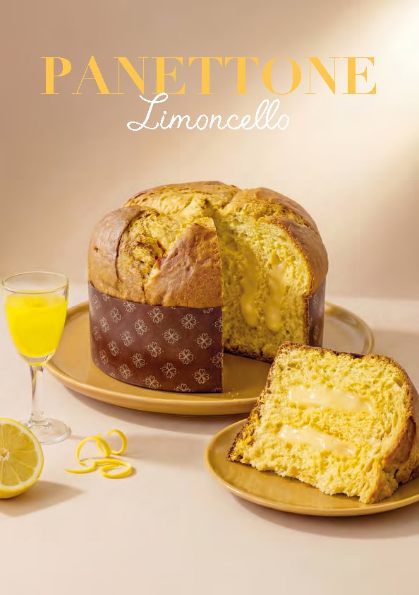 SCARPATO, Panettone Al Limoncello (Limoncello, 750g, Tin Box)