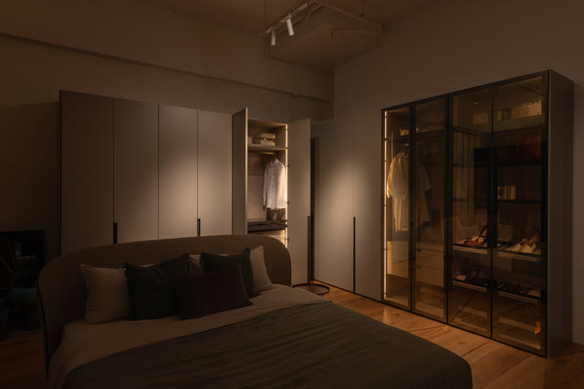 SANTALUCIA, Ego Corner Wardrobe (Including Glass)