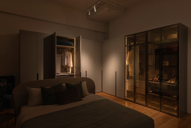 SANTALUCIA, Ego Corner Wardrobe (Including Glass)